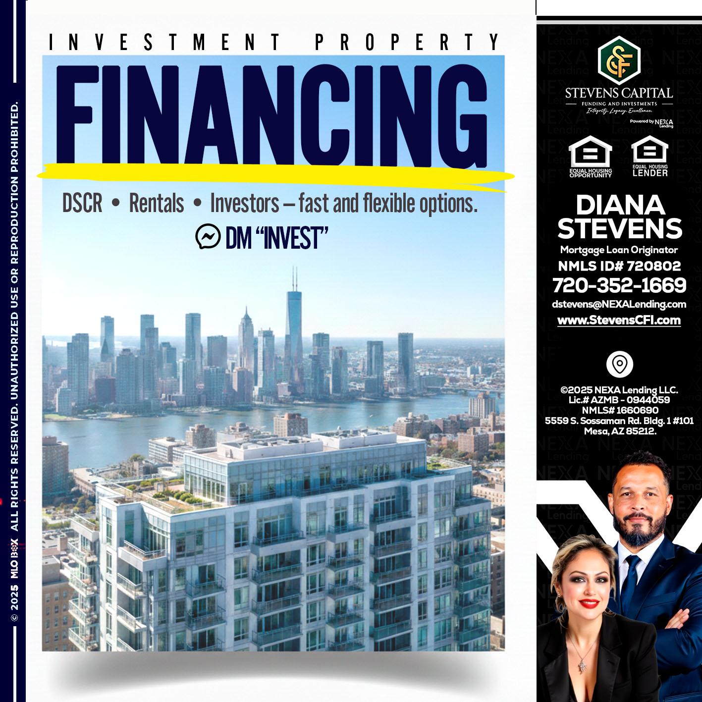 FINANCING - Diana Stevens -Mortgage Loan Originator