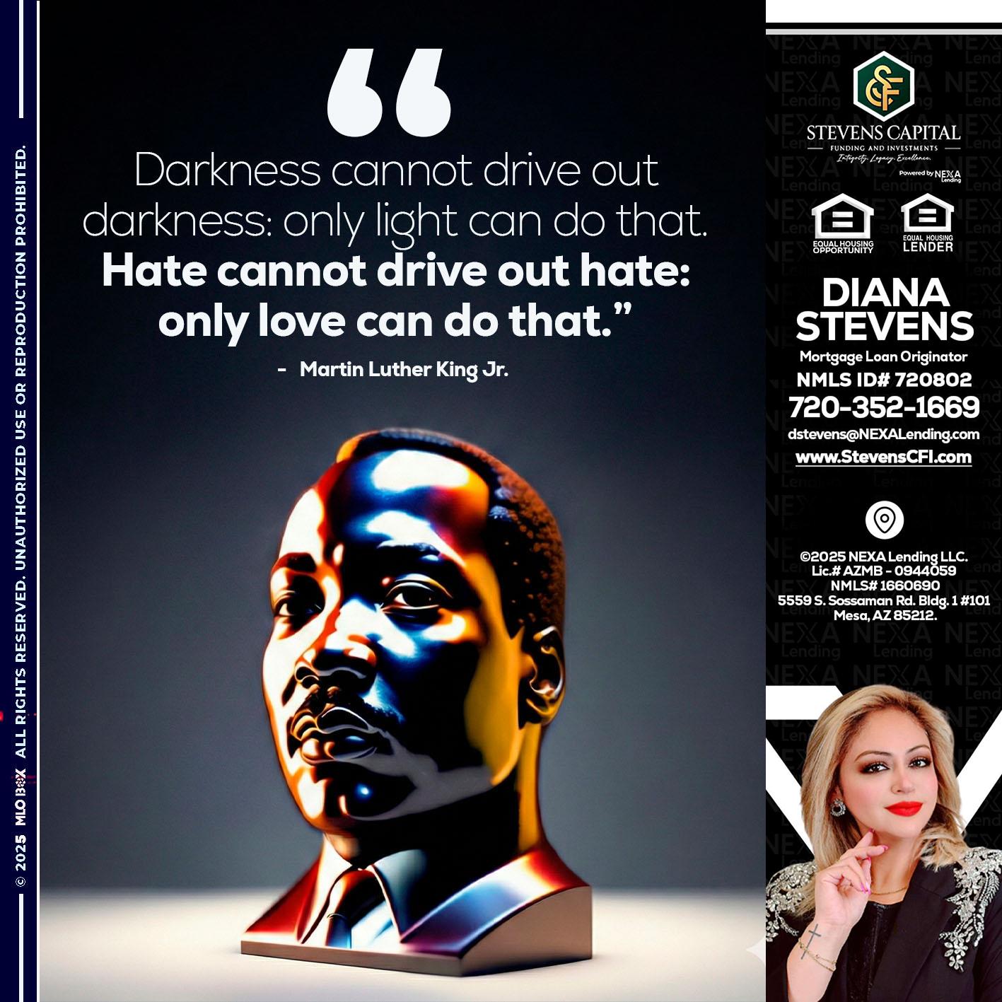 MLK 2026 - Diana Stevens -Mortgage Loan Originator