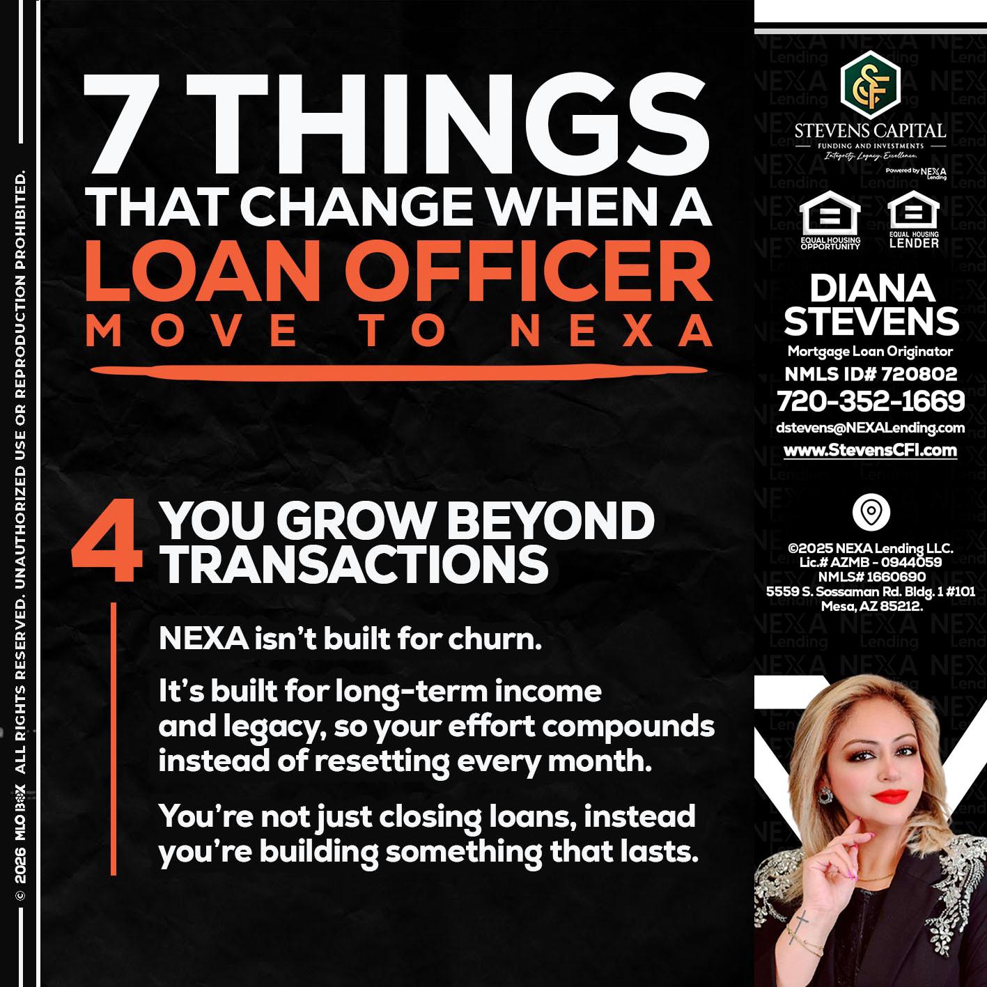 7 THINGS (4) - Diana Stevens -Mortgage Loan Originator
