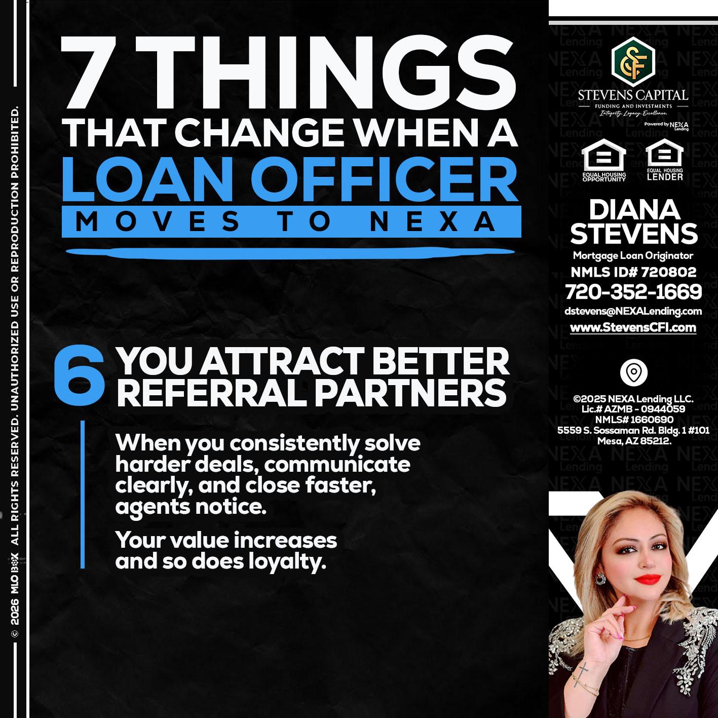 7 THINGS (6) - Diana Stevens -Mortgage Loan Originator
