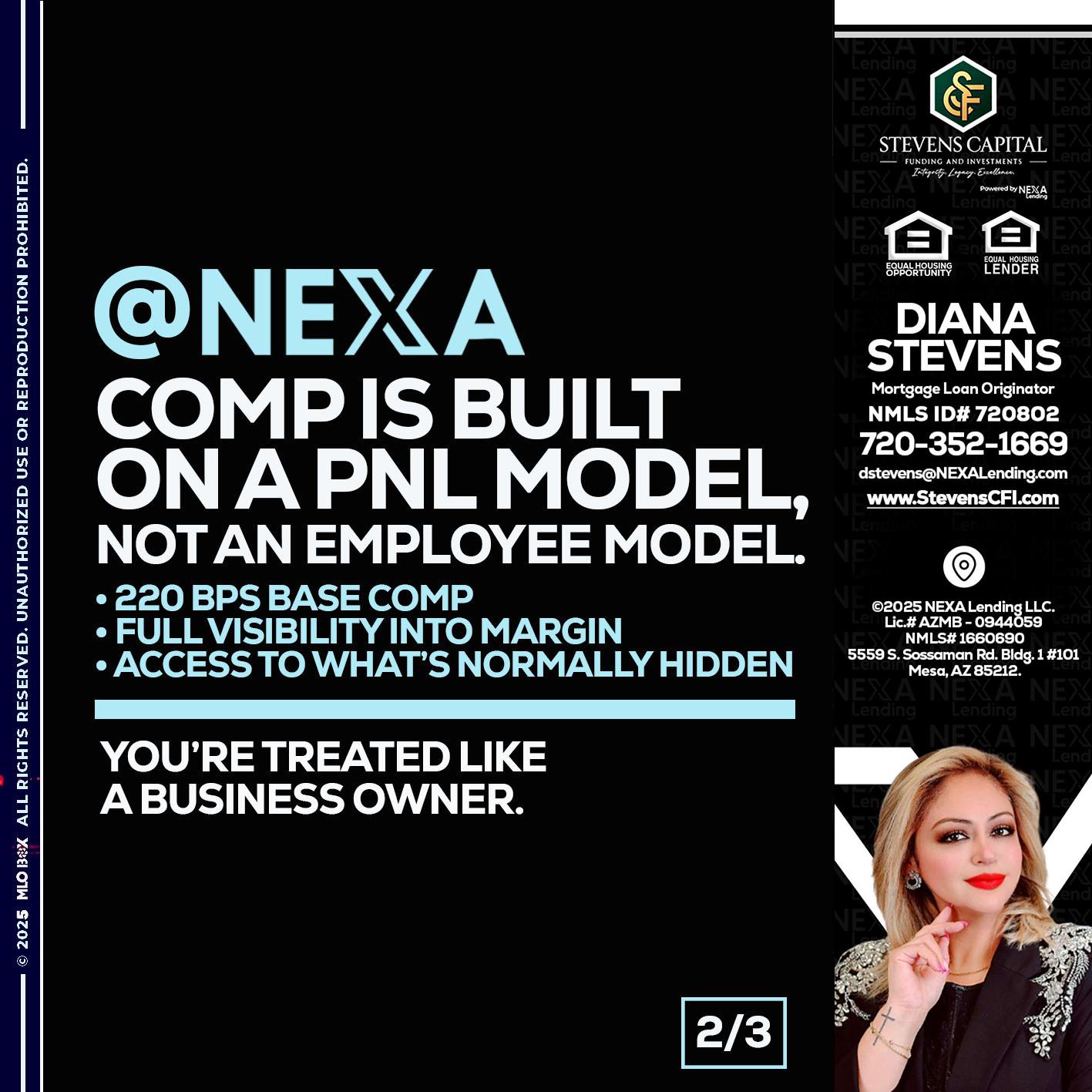 2 OF 3 - Diana Stevens -Mortgage Loan Originator