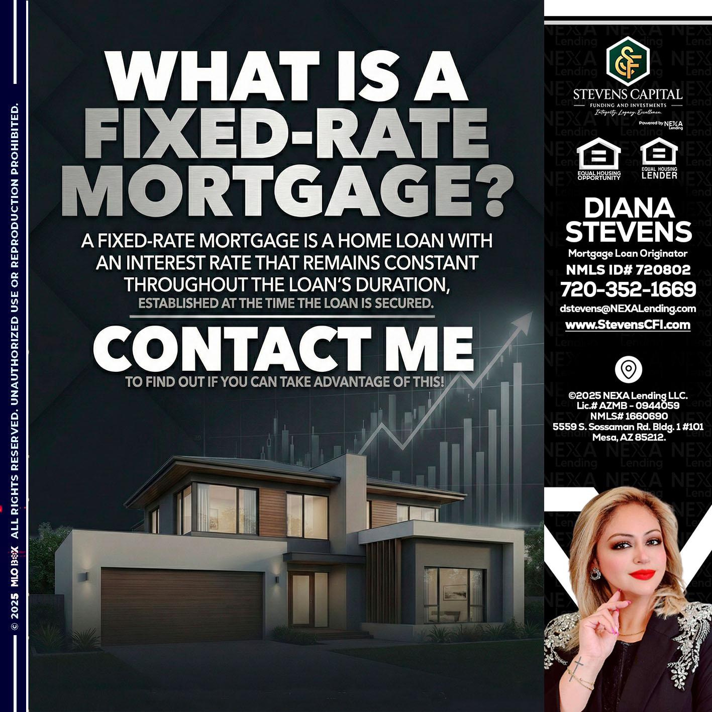 WHAT IS A - Diana Stevens -Mortgage Loan Originator