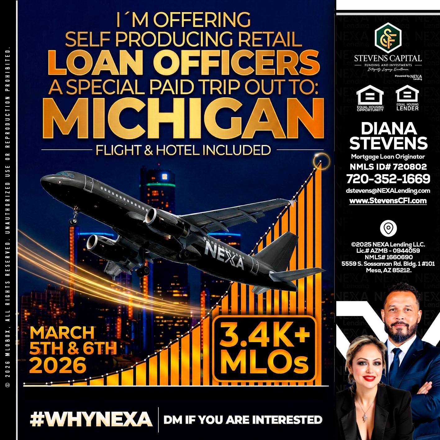 MICHIGAN - Diana Stevens -Mortgage Loan Originator