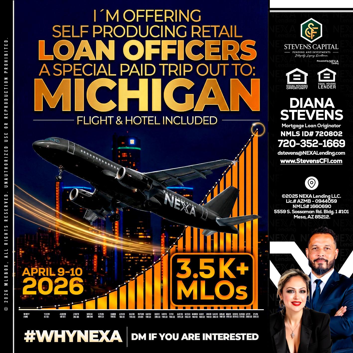 3.5K - Diana Stevens -Mortgage Loan Originator