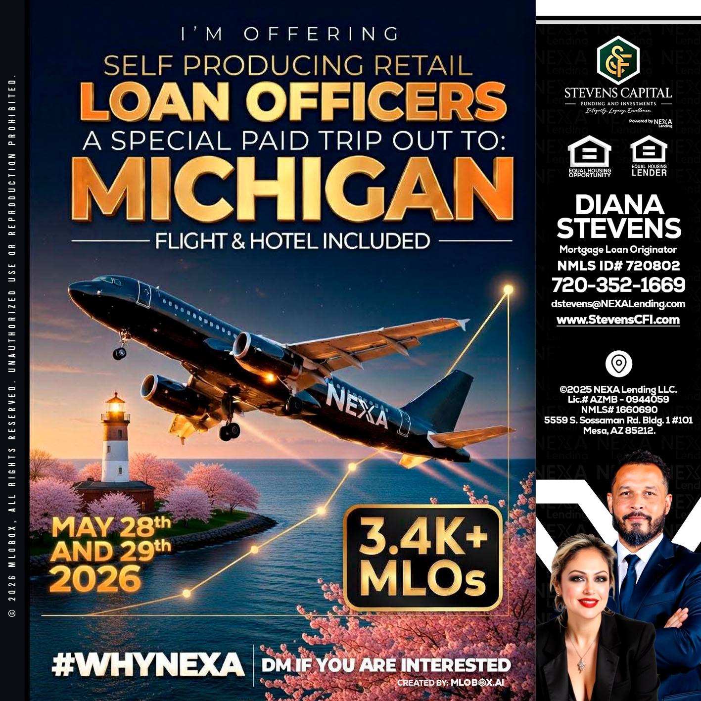MICHIGAN TRIP - Diana Stevens -Mortgage Loan Originator