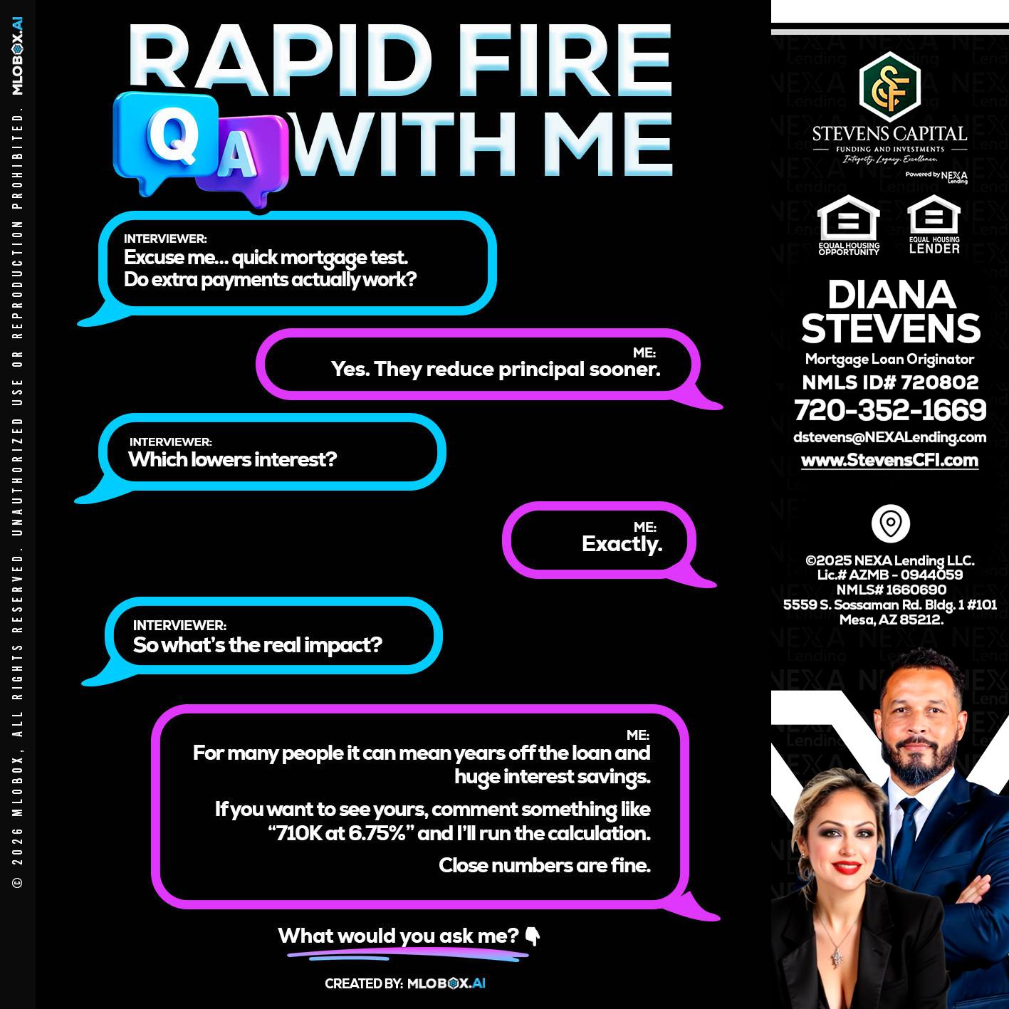 RAPID QA - Diana Stevens -Mortgage Loan Originator