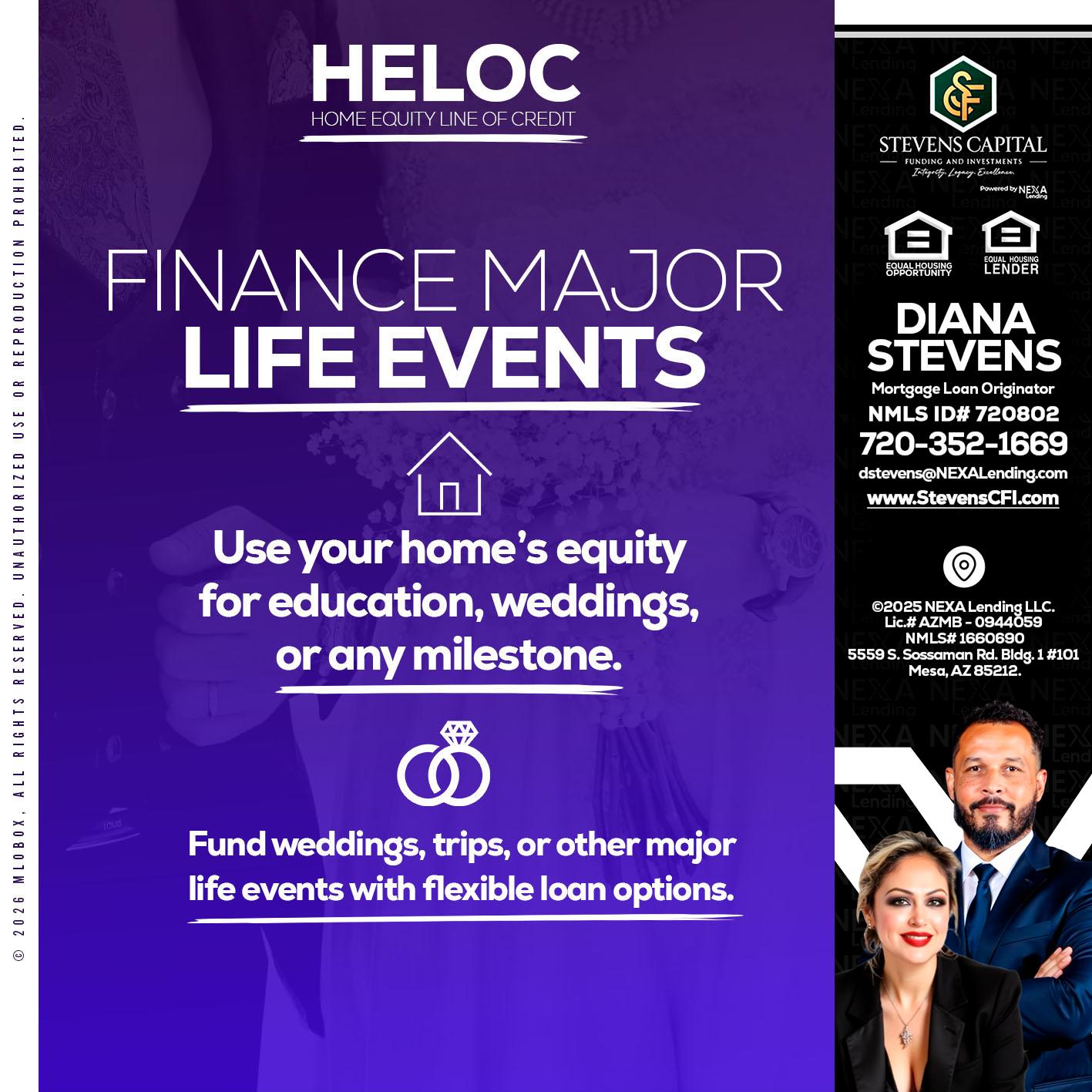 HELOC - Diana Stevens -Mortgage Loan Originator