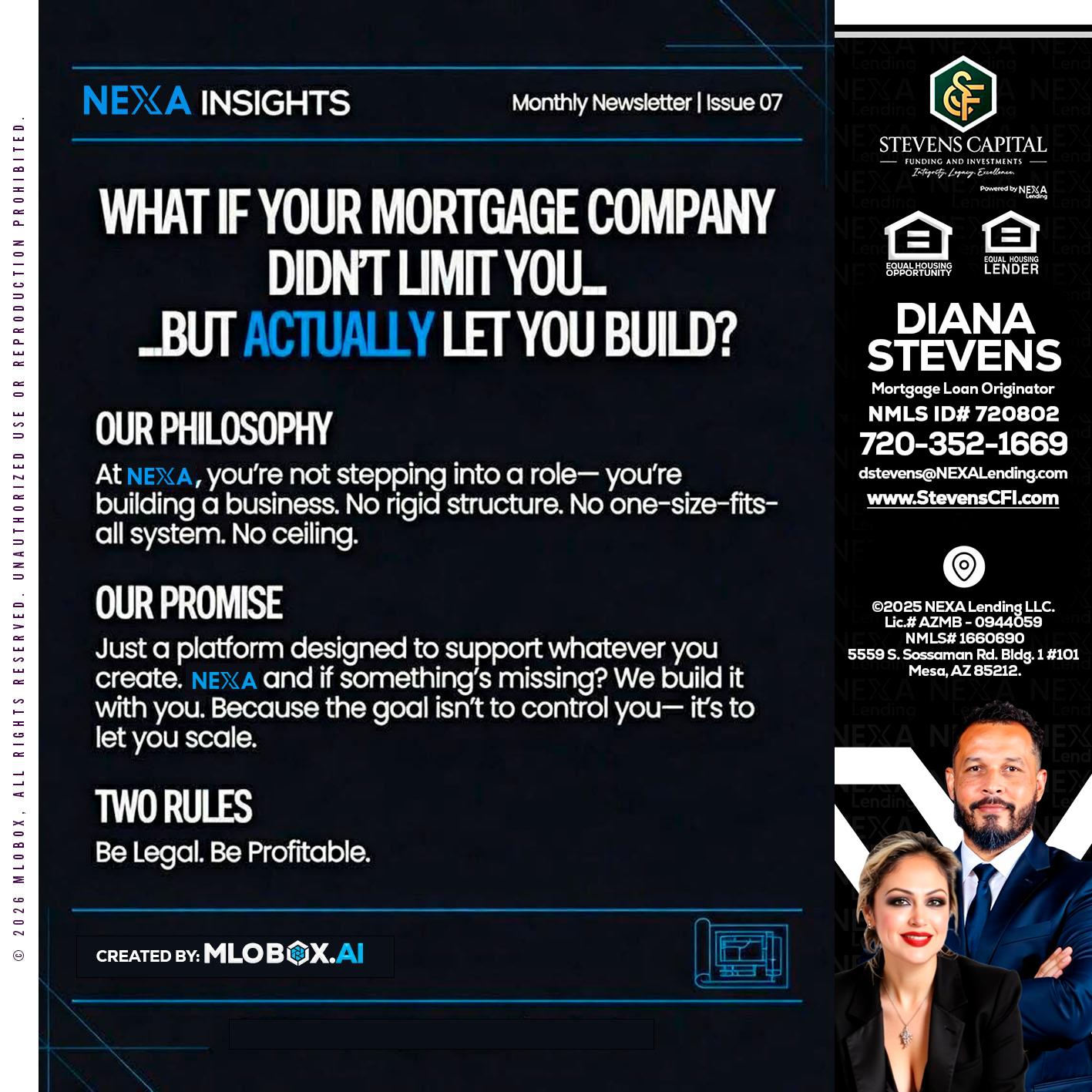 NEXA INSIGHTS - Diana Stevens -Mortgage Loan Originator