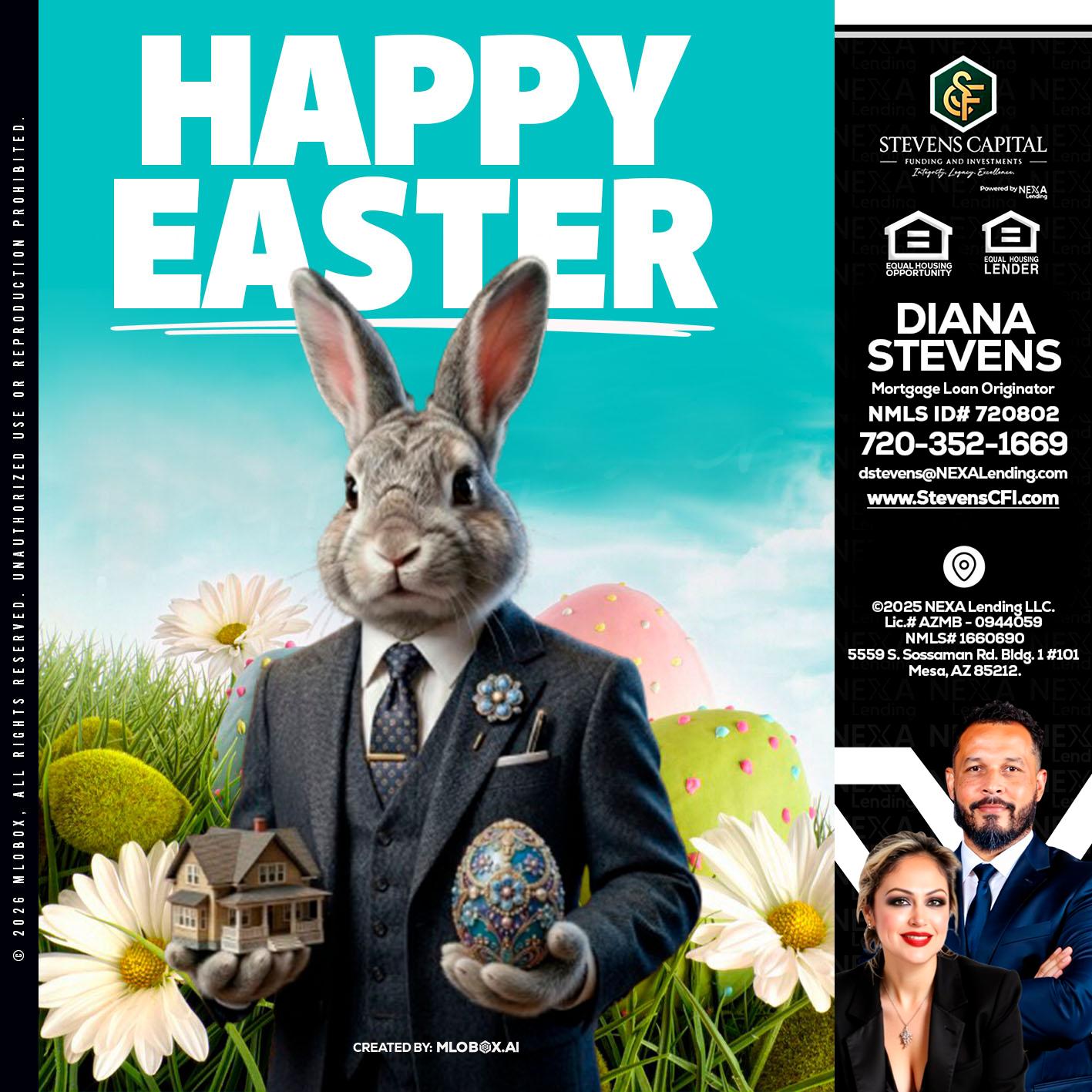 HAPPY EASTER - Diana Stevens -Mortgage Loan Originator