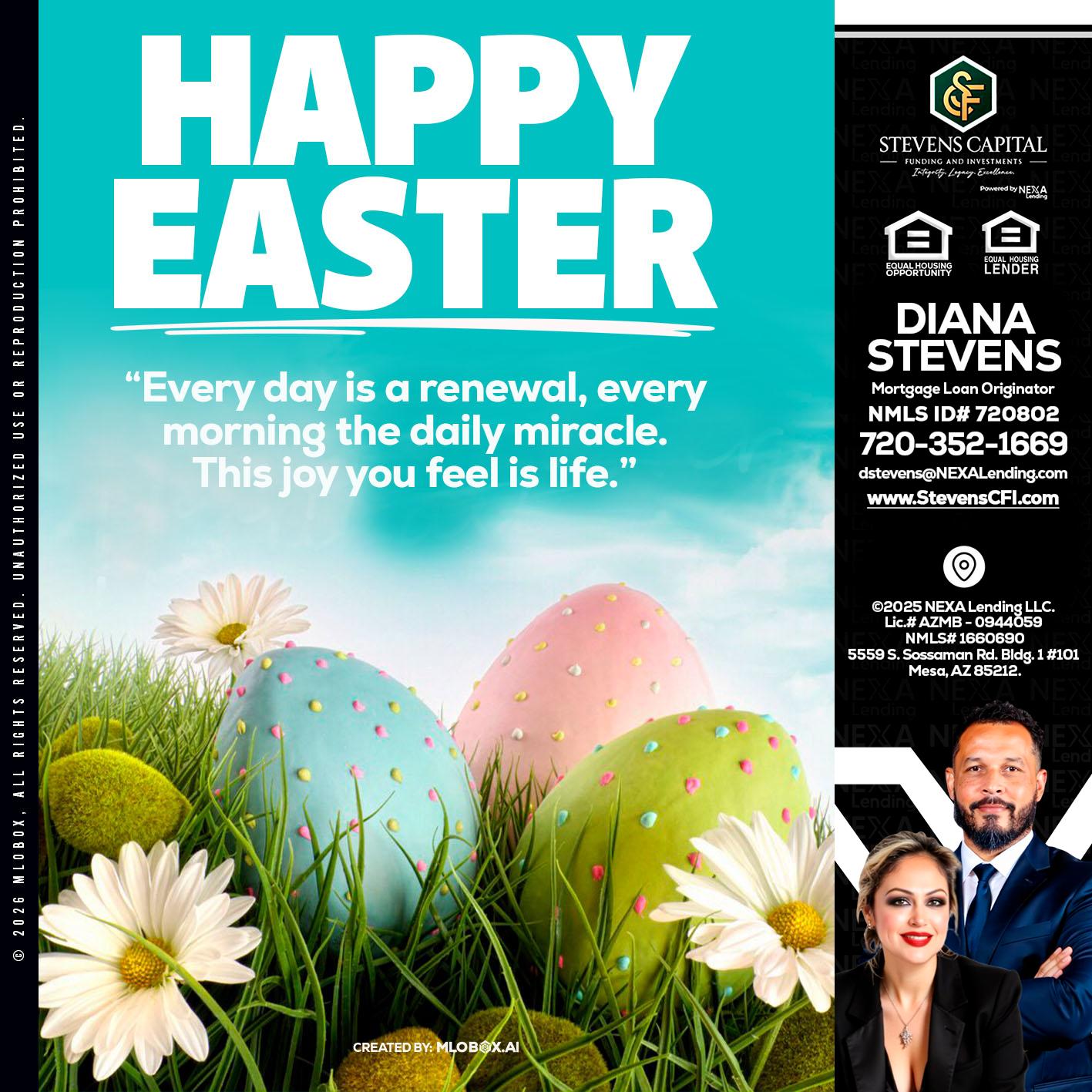 happy easter - Diana Stevens -Mortgage Loan Originator