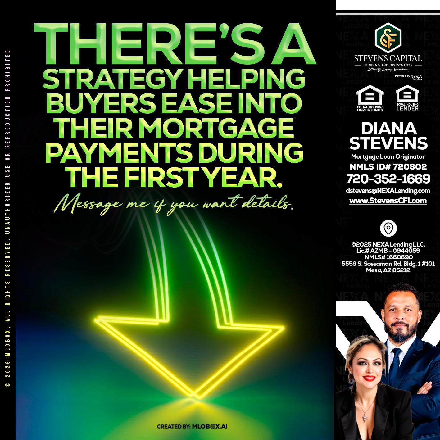 THERES A STATEGY - Diana Stevens -Mortgage Loan Originator