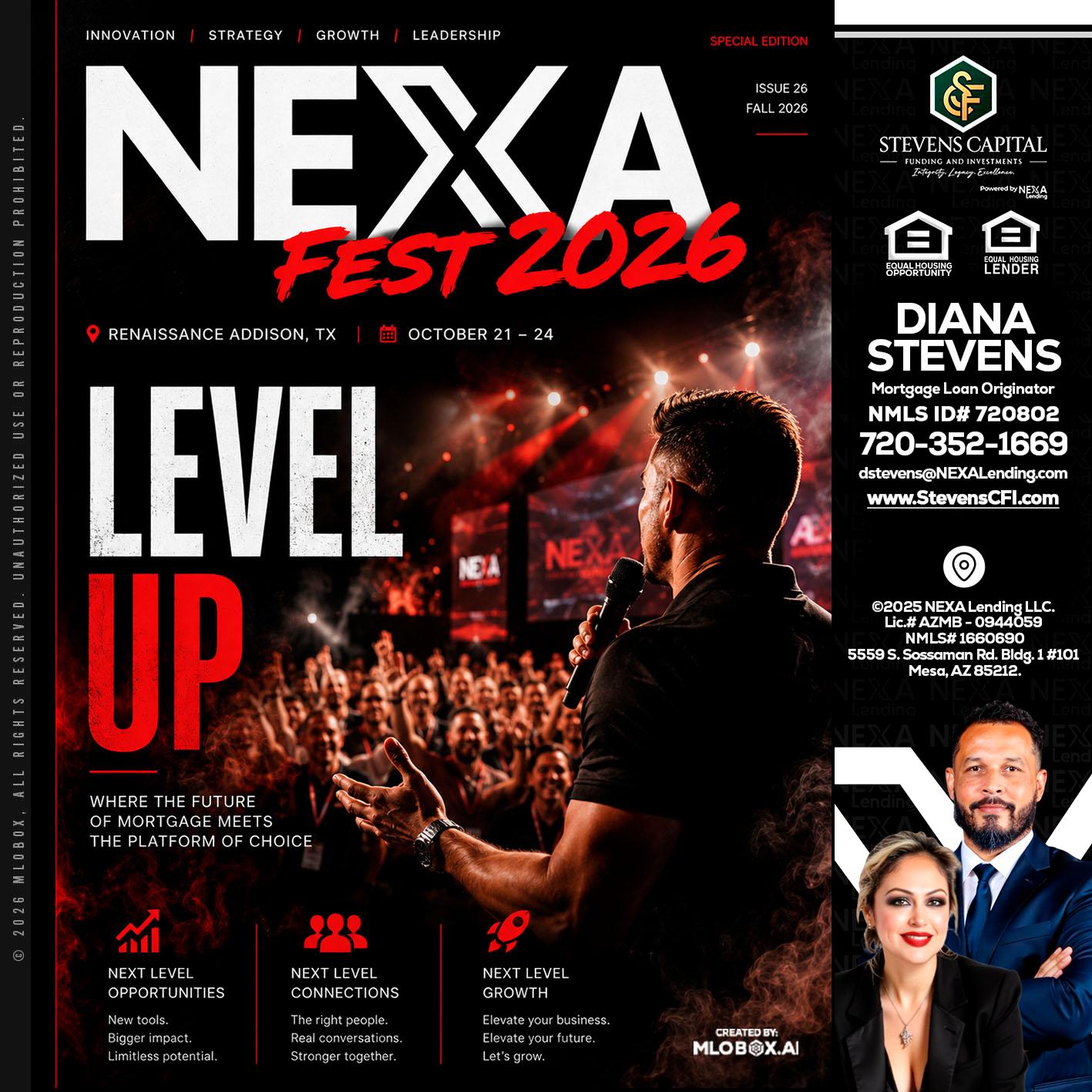NEXA FEST 2026 - Diana Stevens -Mortgage Loan Originator