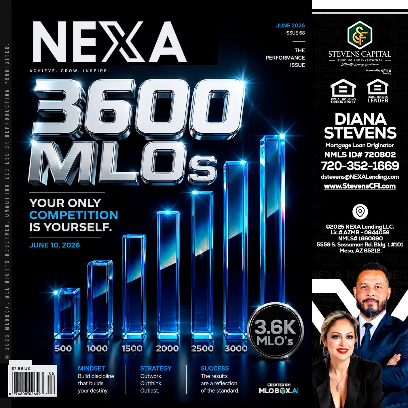 3600 MLOs - Diana Stevens -Mortgage Loan Originator