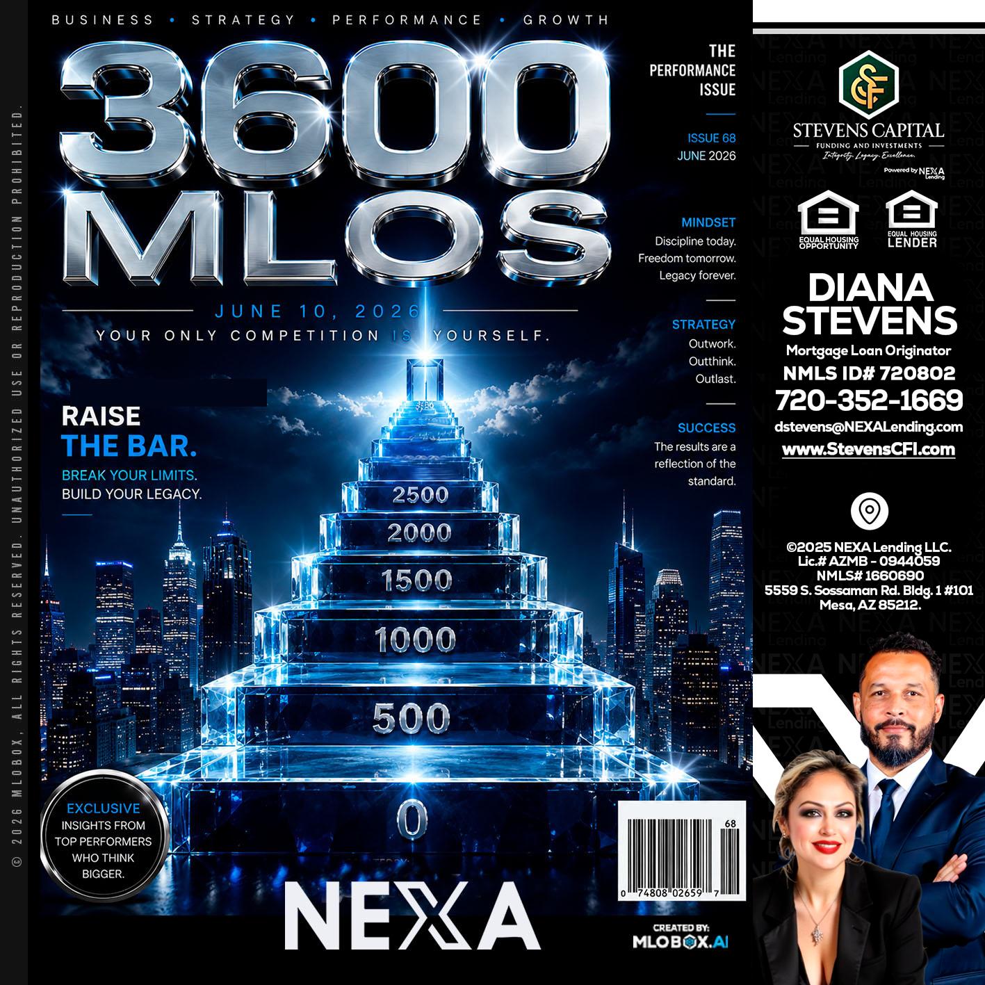 3600 MLOs - Diana Stevens -Mortgage Loan Originator