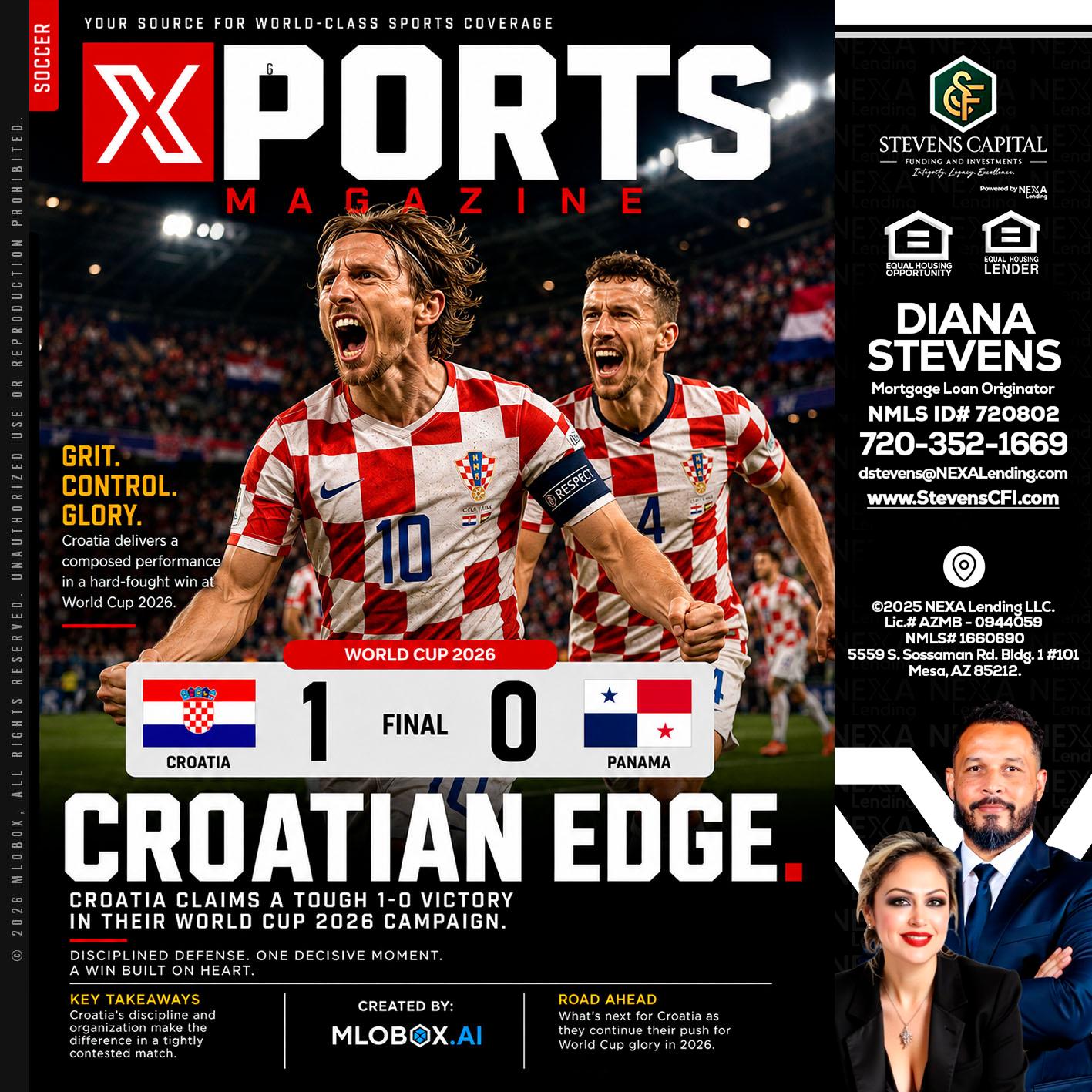 CROATIA 1-0 PANAMA - Diana Stevens -Mortgage Loan Originator
