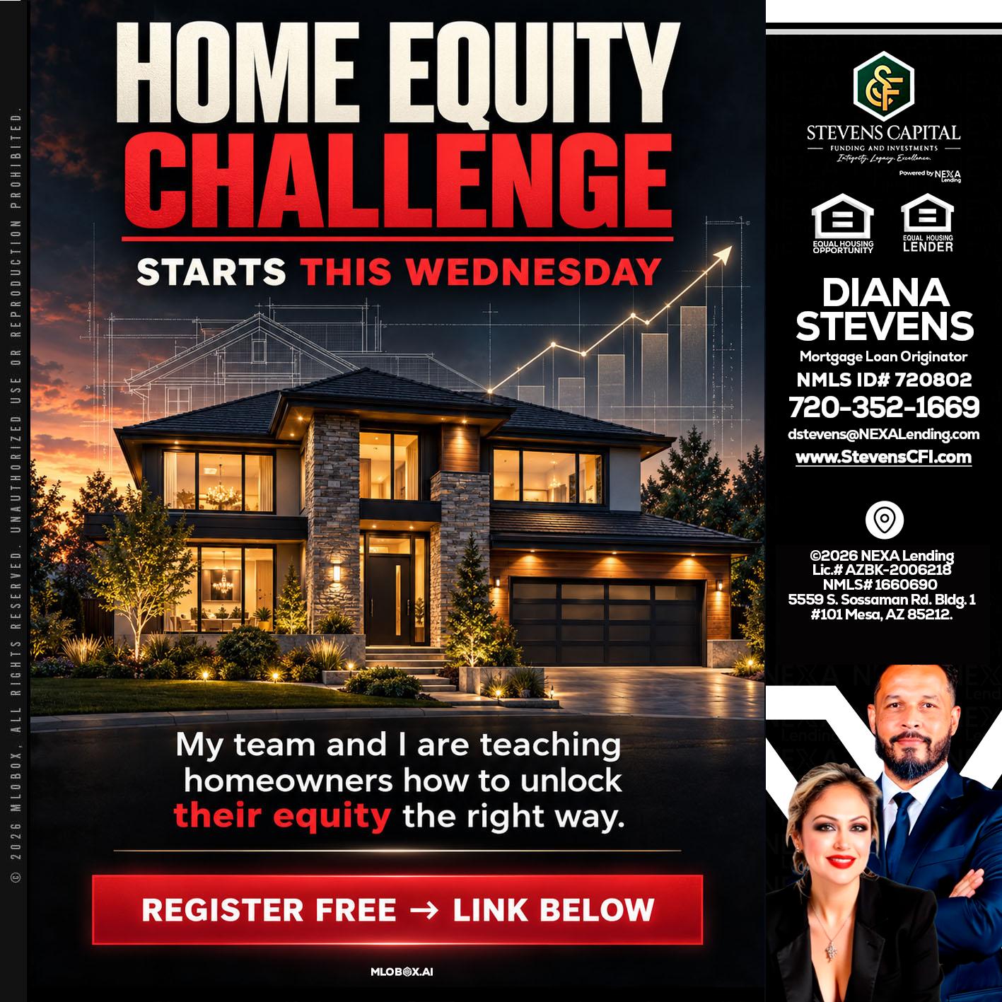 HOME EQUITY - Diana Stevens -Mortgage Loan Originator